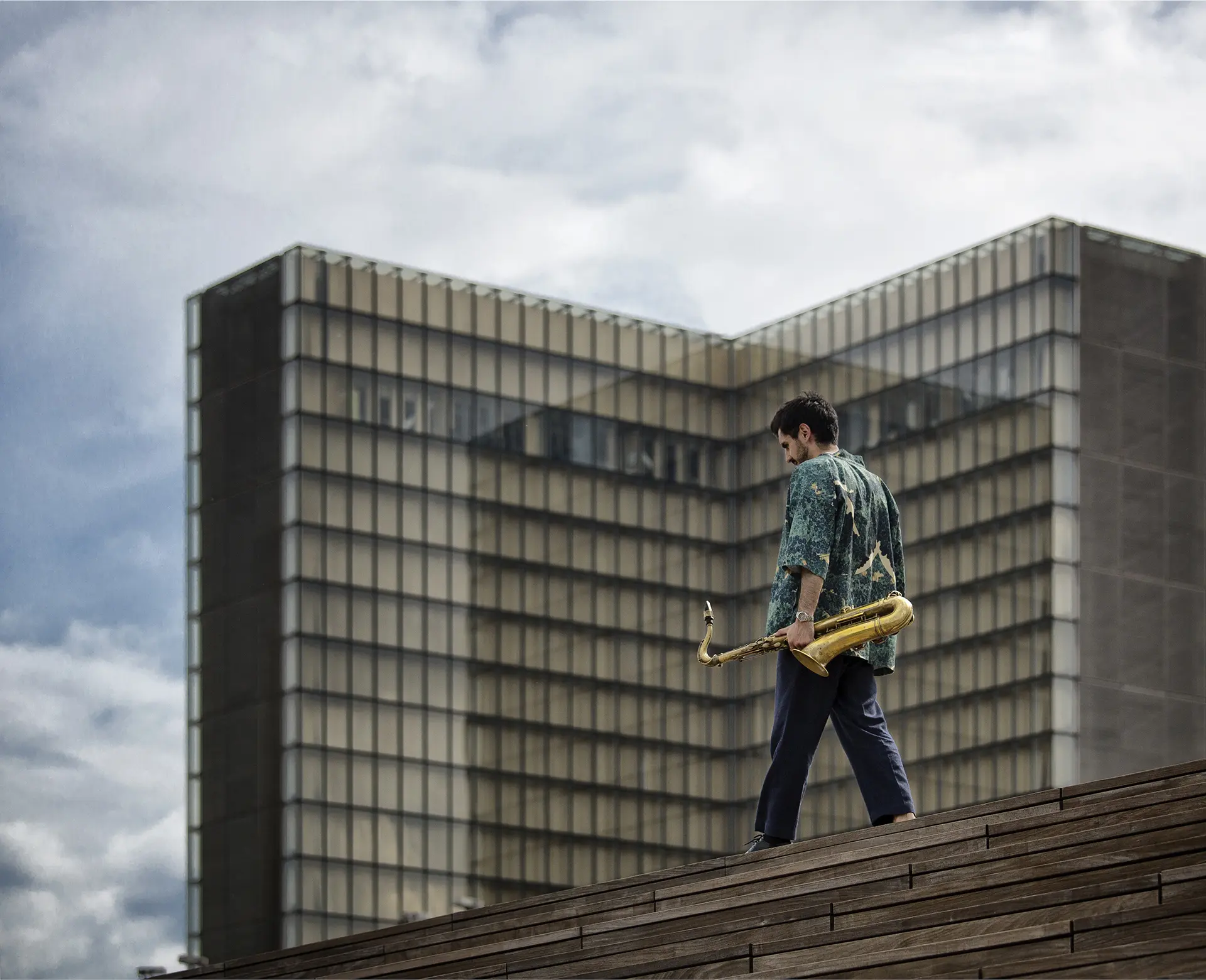 Le saxo et l'accordéon